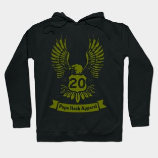 Papa Hash Apparel: 20 Eagle Hoodie